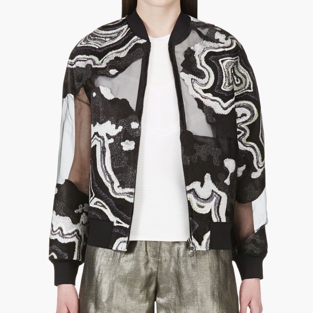 Phillip Lim 3.1 Geode Bomber Jacket Sz.6